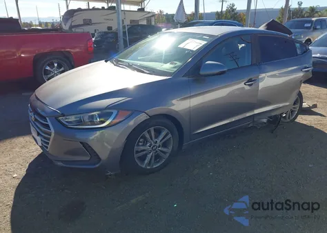 2017 Hyundai Elantra Se из США, поврежденный, VIN KMHD74LF6HU164535
